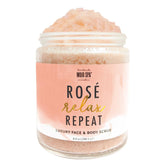 Rosé.Relax.Repeat. Luxury Face & Body Scrub Product