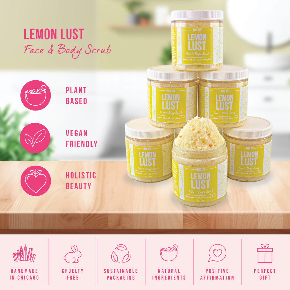 Lemon Lust Face &amp; Body Scrub