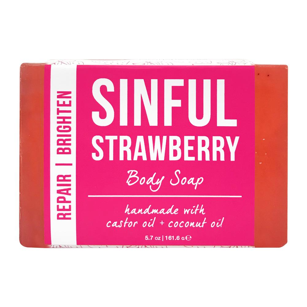 Sinful Strawberry Scrub &amp; Soap Gift Set