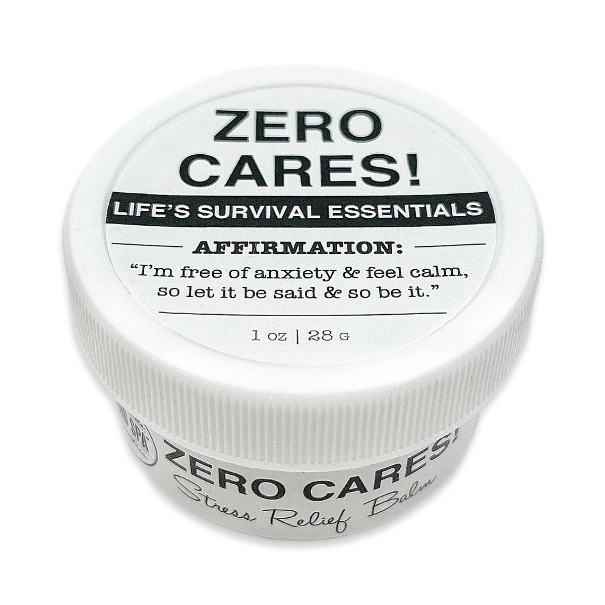Zero F*cks Stress Relief Balm