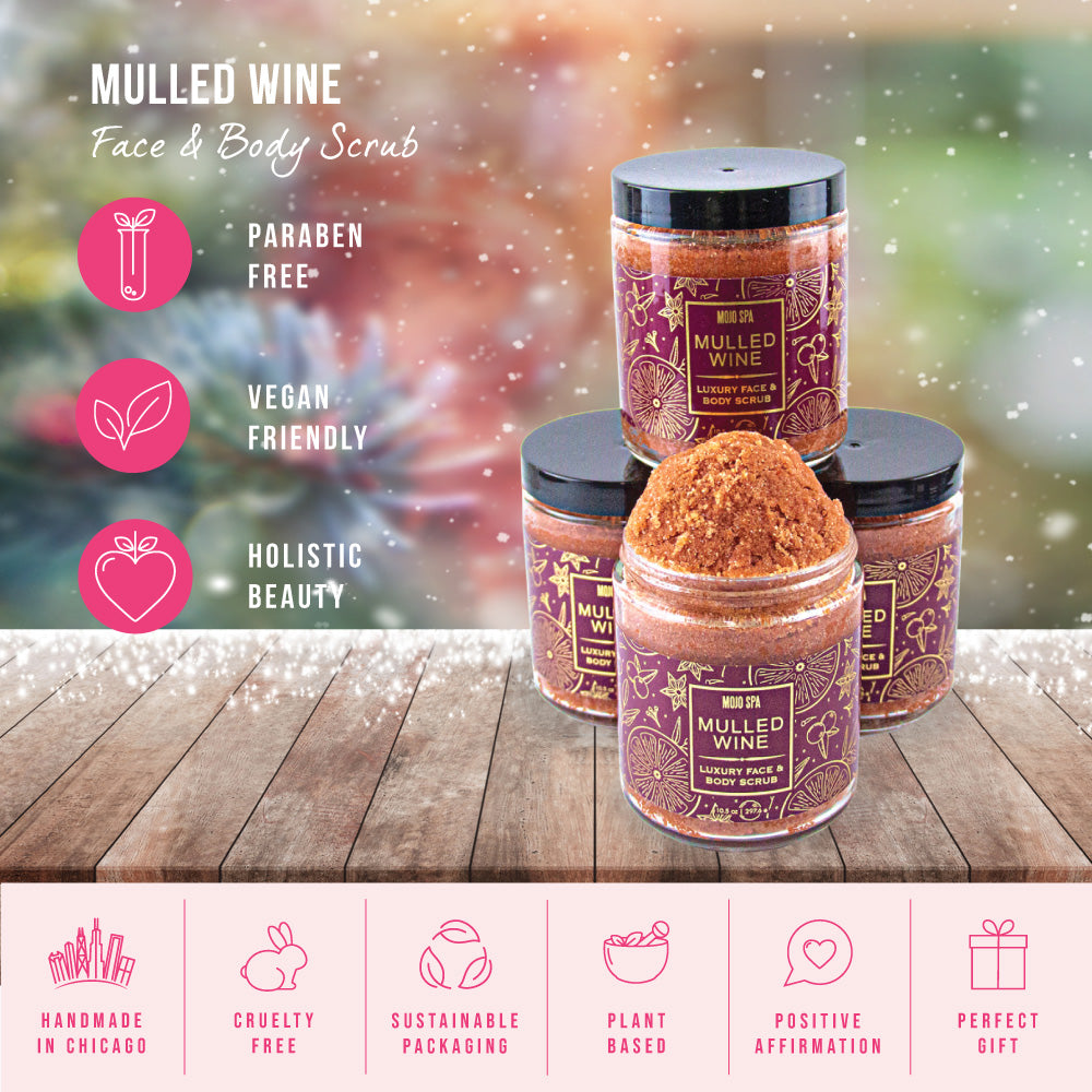 Mulled Wine Luxury Face &amp; Body Scrub